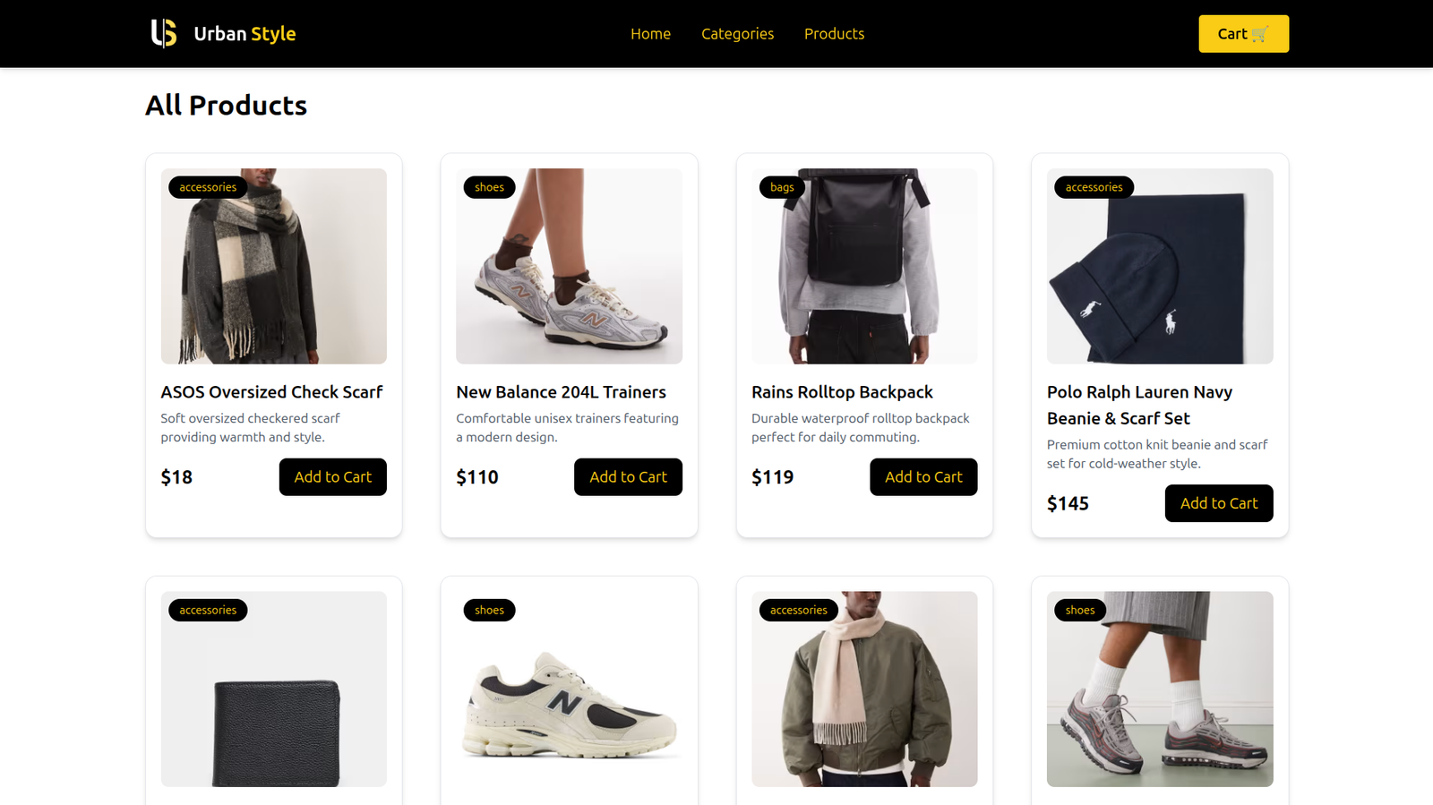 urbanstyle-e-commerce-webapp